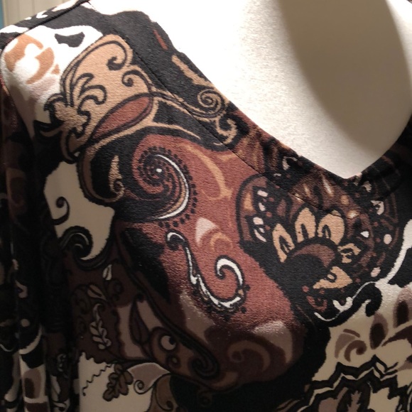 Chico’s Multi-Color Tunic, LN, SZ 3 - Picture 5 of 6